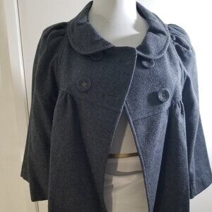 CO-OP Barneys New York Cape in gray, size XS